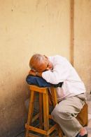 "Taking a nap!", Istanbul, Turkey